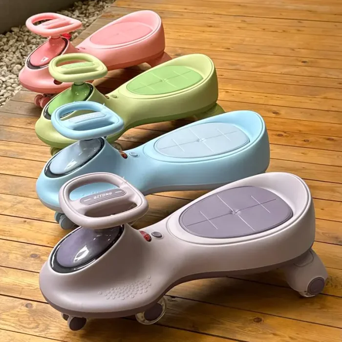 پلاسماکار چرخ ژله ای موزیکال آبی کد P/MT555/D