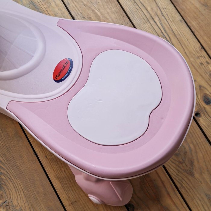 پلاسماکار چرخ ژله ای موزیکال صورتی کد P/MT111/A