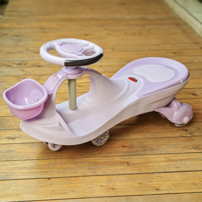 پلاسماکار چرخ ژله ای موزیکال بنفش کد P/MT111/B