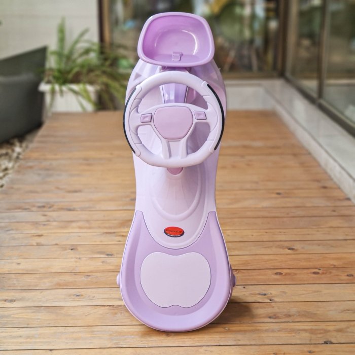 پلاسماکار چرخ ژله ای موزیکال بنفش کد P/MT111/B