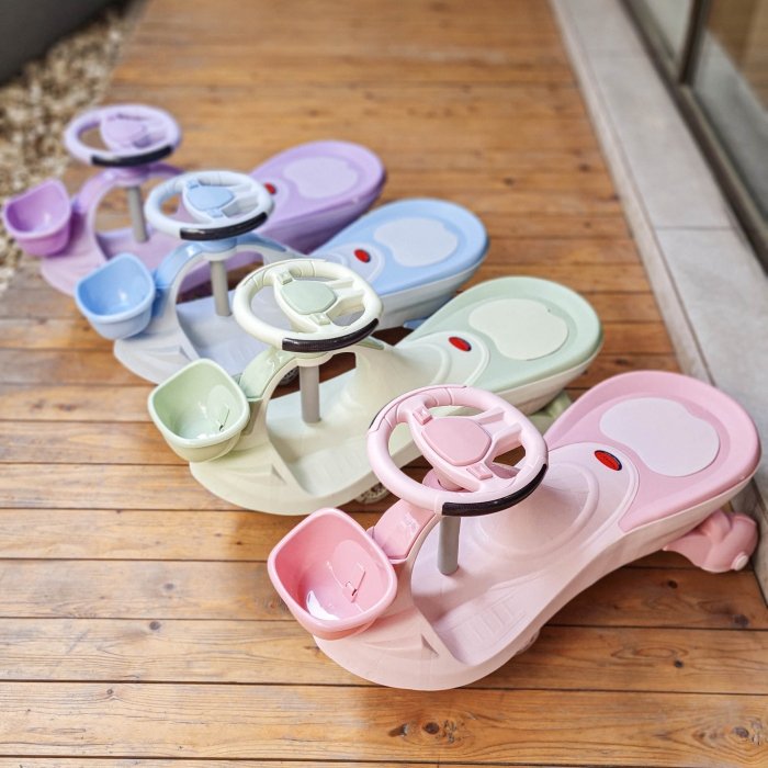 پلاسماکار چرخ ژله ای موزیکال سبز کد P/MT111/C