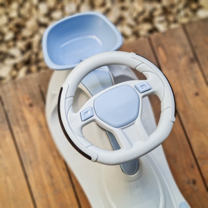 پلاسماکار چرخ ژله ای موزیکال آبی کد P/MT111/D