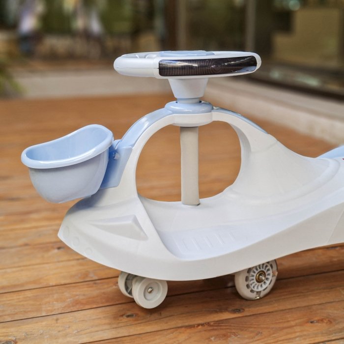 پلاسماکار چرخ ژله ای موزیکال آبی کد P/MT111/D