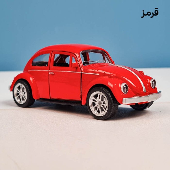 ماشین فلزی عقب کش موزیکال مدل فولکس کد 2060A