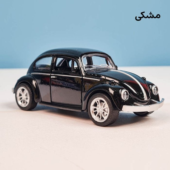 ماشین فلزی عقب کش موزیکال مدل فولکس کد 2060A
