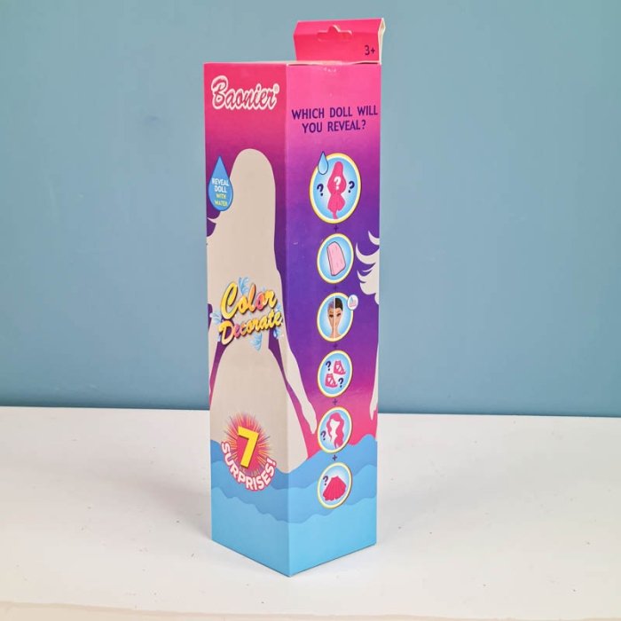 عروسک باربی سوپرایزی COLOR DECORATE کد JJ8720B
