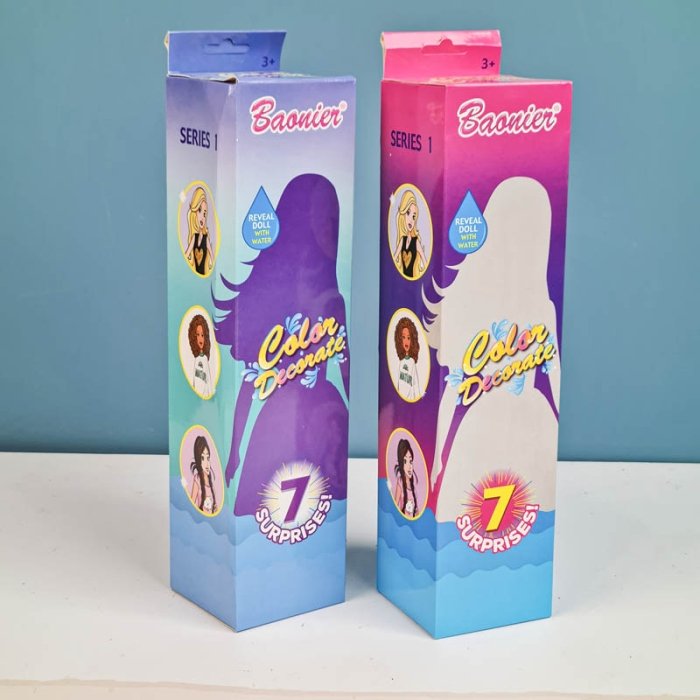 عروسک باربی سوپرایزی COLOR DECORATE کد JJ8720B