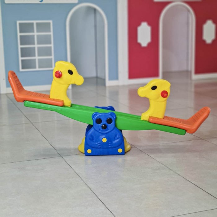 الاکلنگ تعادلی زرافه رنگ سبز نارنجی کد P/3988991/F