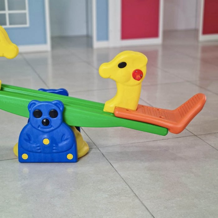 الاکلنگ تعادلی زرافه رنگ سبز نارنجی کد P/3988991/F