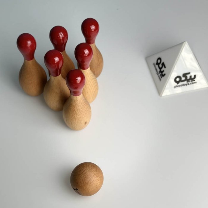 اسباب بازی بولینگ چوبی کد 4366384