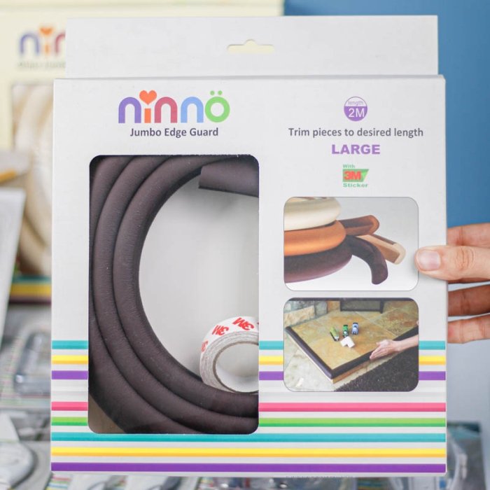 محافظ لبه نینو ninno مدل جامبو رنگ قهوه ای کد P/3001/A