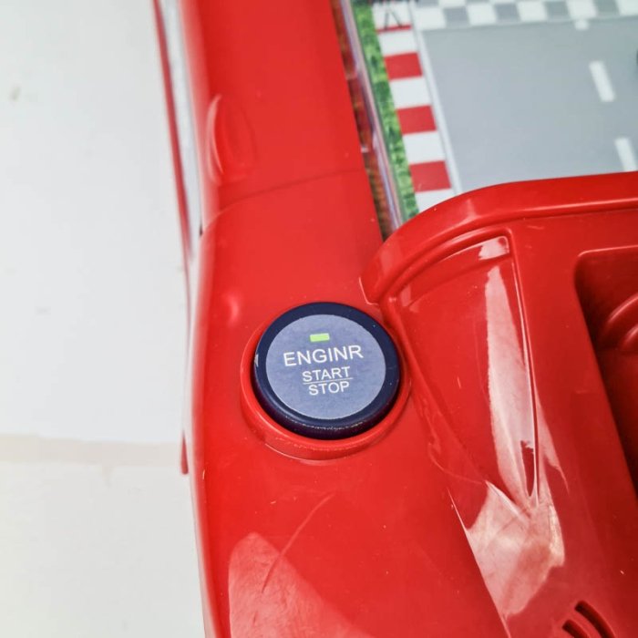 اسباب بازی ماشین فرمان دار موزیکال رنگ قرمز کد SJ703A1