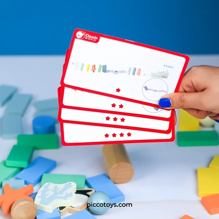 دومینو اقیانوس چوبی کلاسیک ورلد Classic World Ocean Dominoes مدل 20220