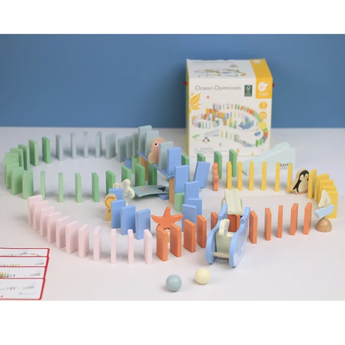 دومینو اقیانوس چوبی کلاسیک ورلد Classic World Ocean Dominoes مدل 20220