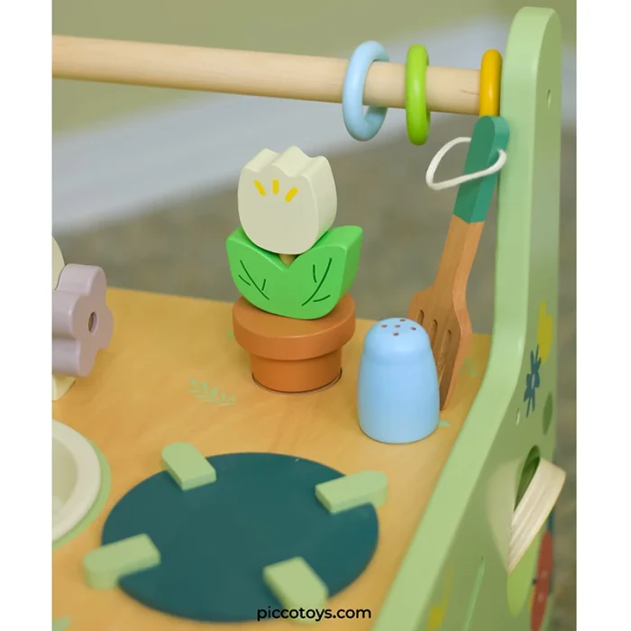 واکر آشپزخانه چوبی کودک کلاسیک ورلد Classic World Kitchen Walker کد 10521