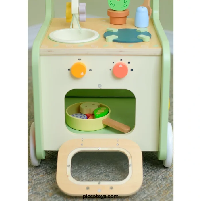 واکر آشپزخانه چوبی کودک کلاسیک ورلد Classic World Kitchen Walker کد 10521
