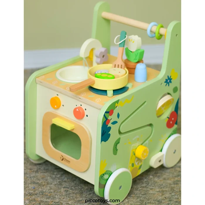 واکر آشپزخانه چوبی کودک کلاسیک ورلد Classic World Kitchen Walker کد 10521