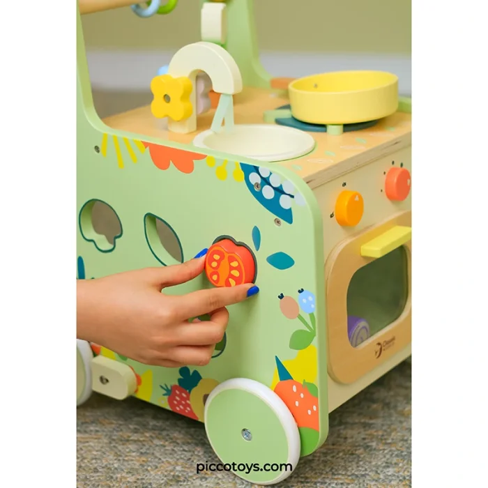 واکر آشپزخانه چوبی کودک کلاسیک ورلد Classic World Kitchen Walker کد 10521