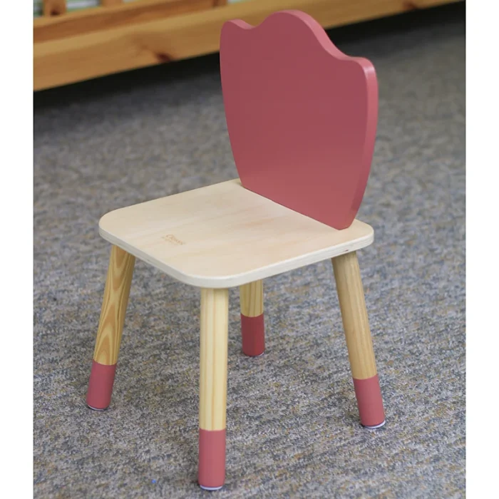 صندلی چوبی کودک کلاسیک ورلد classic world مدل لاله کد 60510