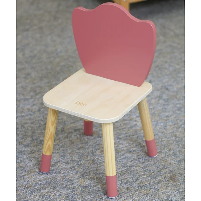 صندلی چوبی کودک کلاسیک ورلد classic world مدل لاله کد 60510