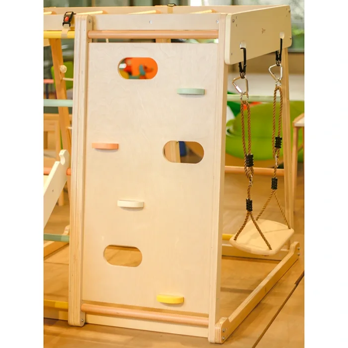 مجموعه بازی جیم فریم چوبی کلاسیک ورلد classic world Children Climbing Gym Set کد 60012