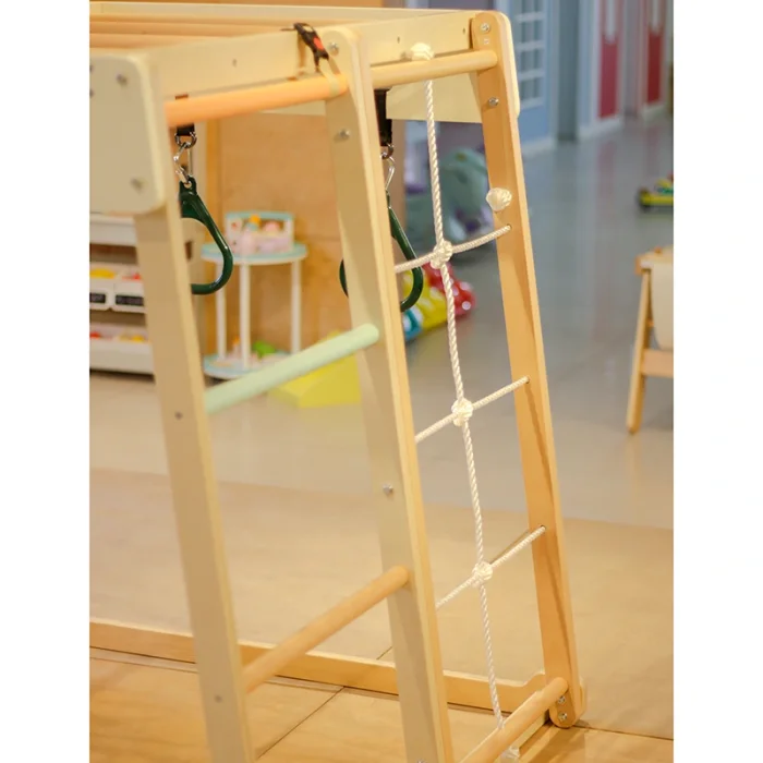 مجموعه بازی جیم فریم چوبی کلاسیک ورلد classic world Children Climbing Gym Set کد 60012