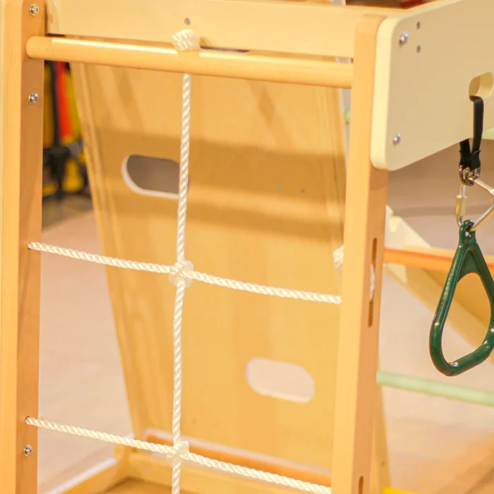 مجموعه بازی جیم فریم چوبی کلاسیک ورلد classic world Children Climbing Gym Set کد 60012