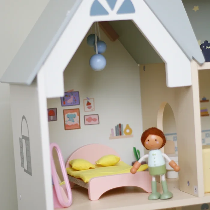 خانه عروسک چوبی کلاسیک ورلد Cozy Cottage Classic World کد  50638