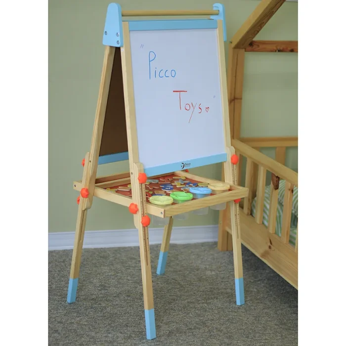تخته سیاه و سفید Multi functional Easel classic world کد 53887