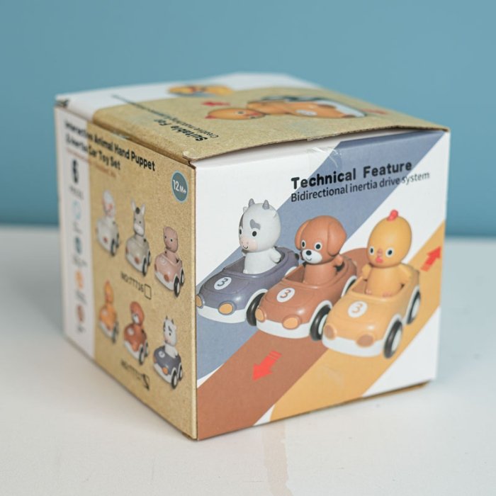 عروسک نمایشی انگشتی سیلیکونی طرح حیوانات مزرعه کد TT717
