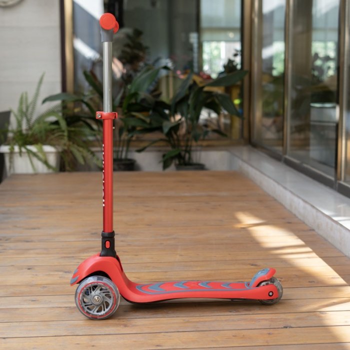 اسکوتر کودک تاشو کیک اند رول Kick and roll Scooter رنگ قرمز کد P/S6/GH
