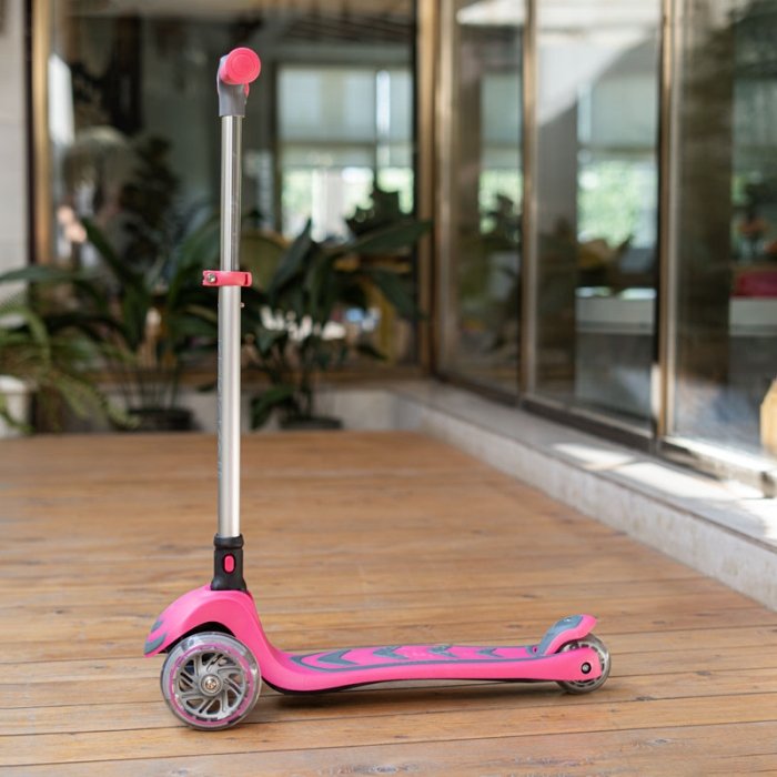 اسکوتر کودک 2 در 1 کیک اند رول Kick and roll Scooter رنگ صورتی کد P/S6/SU