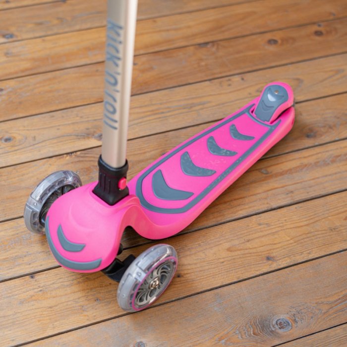 اسکوتر کودک 2 در 1 کیک اند رول Kick and roll Scooter رنگ صورتی کد P/S6/SU