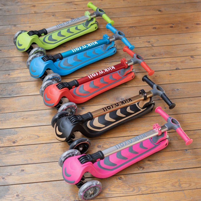 اسکوتر کودک 2 در 1 کیک اند رول Kick and roll Scooter رنگ صورتی کد P/S6/SU
