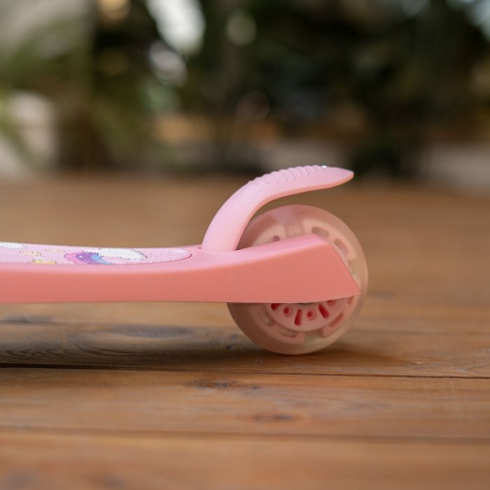 اسکوتر کودک تاشو کیک اند رول Kick and roll Scooter رنگ صورتی کد P/K4/SU