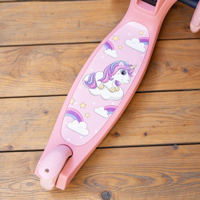 اسکوتر کودک تاشو کیک اند رول Kick and roll Scooter رنگ صورتی کد P/K4/SU