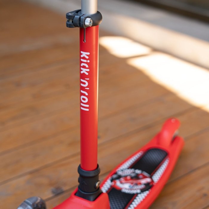 اسکوتر کودک تاشو کیک اند رول Kick and roll Scooter رنگ قرمز کد P/K4/GH