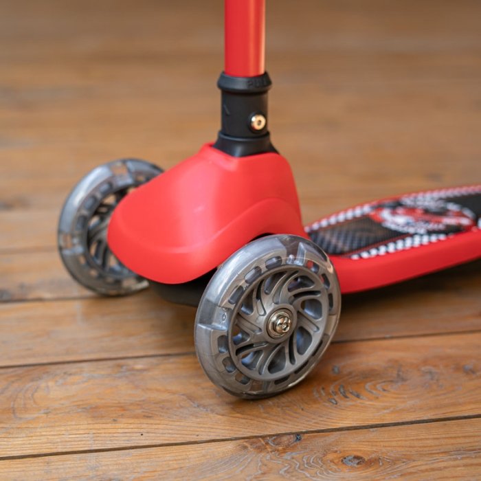 اسکوتر کودک تاشو کیک اند رول Kick and roll Scooter رنگ قرمز کد P/K4/GH