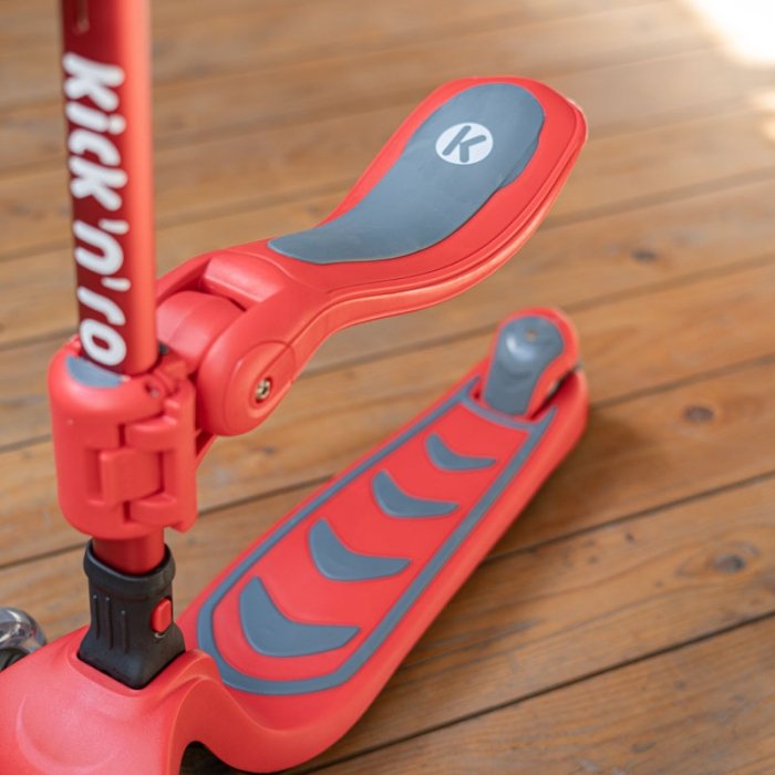 اسکوتر کودک تاشو کیک اند رول Kick and roll Scooter رنگ قرمز کد P/S62in1/GH