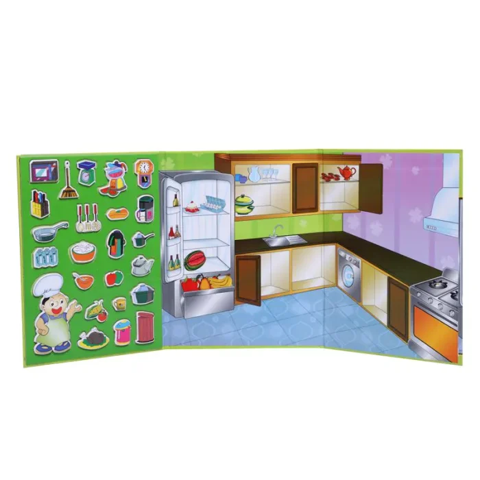 کتاب پازلی مگنتی مدل آشپزخانه کد 677315