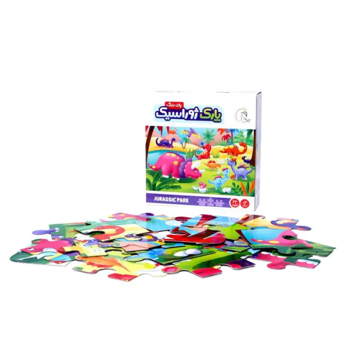 پازل کودک 24 تکه مدل پارک ژوراسیک کد 821788