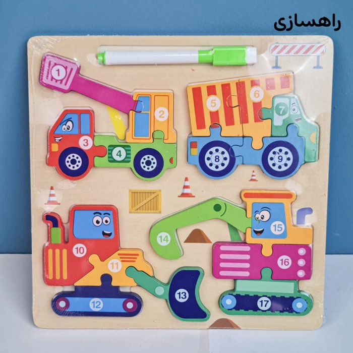پازل چوبی جاگذاری کد XBL158