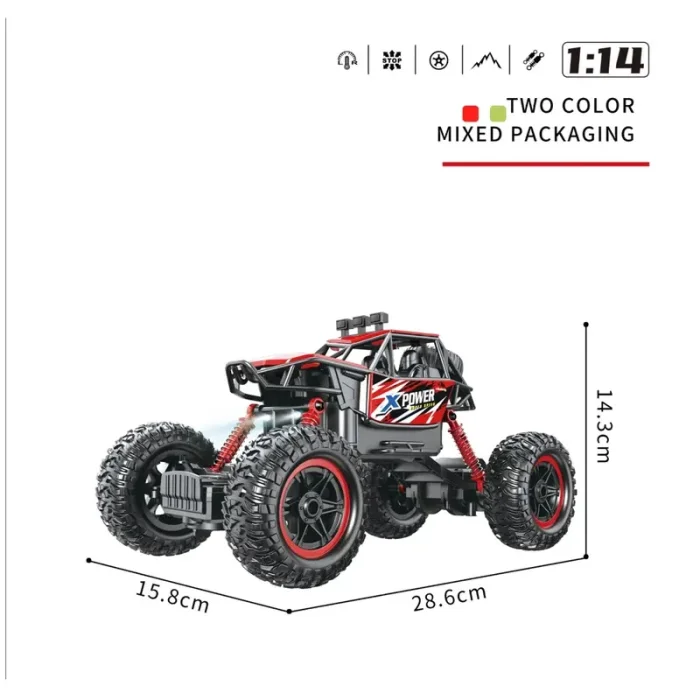 ماشین کنترلی آفرود دودزا کد P124A