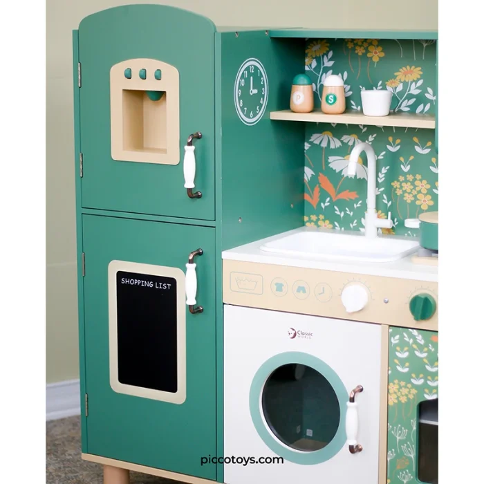 آشپزخانه چوبی کودک کلاسیک ورلد وینتیج Vintage KITCHEN classic world کد 50562