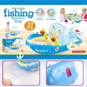 بازی ماهیگیری کودک صورتی مدل 383