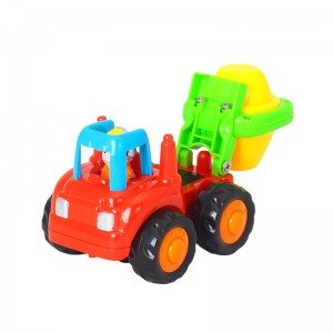 اسباب بازی کاميون ميکسر سيمان قرمز هولی تويز HUILE TOYS مدل P/326CD/MG