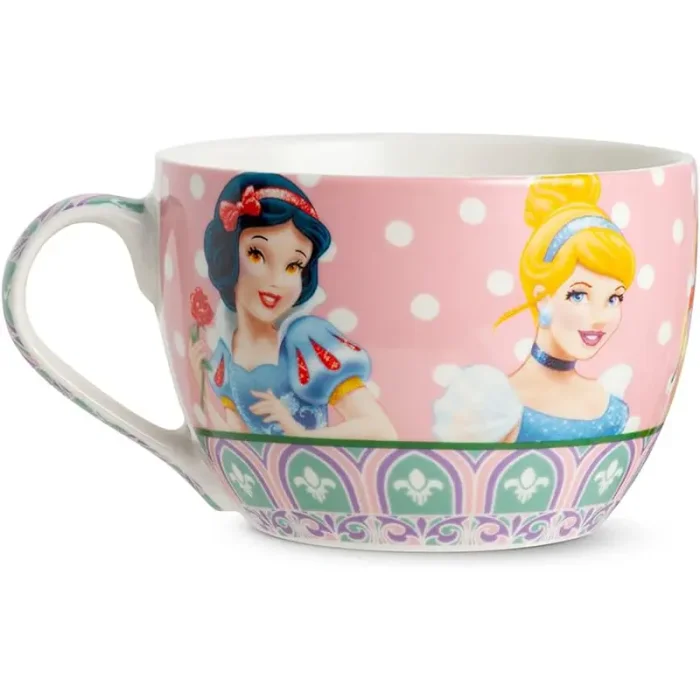فنجان صبحانه ایگان مدل پرنسس دیزنی Egan BREAKFAST CUP PRINCESSES TALES 480ml کد 102001