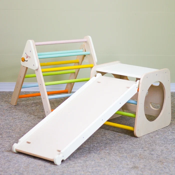 اسباب بازی نردبان مثلثی پیکلر کلاسیک ورلد classic world Foldable Children Triangle Climbing Set کد 60015