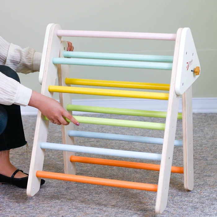 اسباب بازی نردبان مثلثی پیکلر کلاسیک ورلد classic world Foldable Children Triangle Climbing Set کد 60015