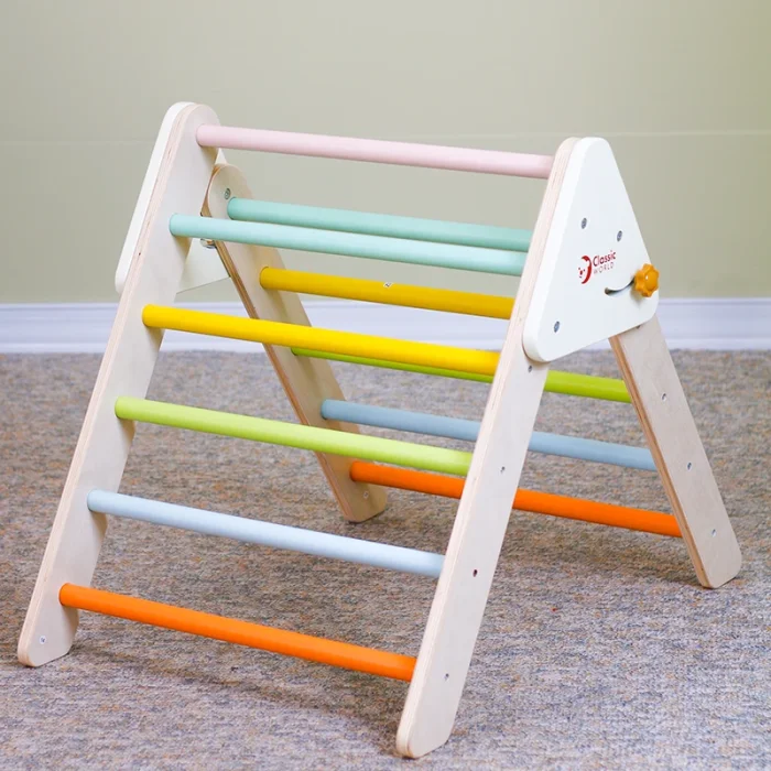 اسباب بازی نردبان مثلثی پیکلر کلاسیک ورلد classic world Foldable Children Triangle Climbing Set کد 60015